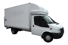 Van Hire Wellingborough - Ford Luton Box Tail Lift - Van hire Wellingborough